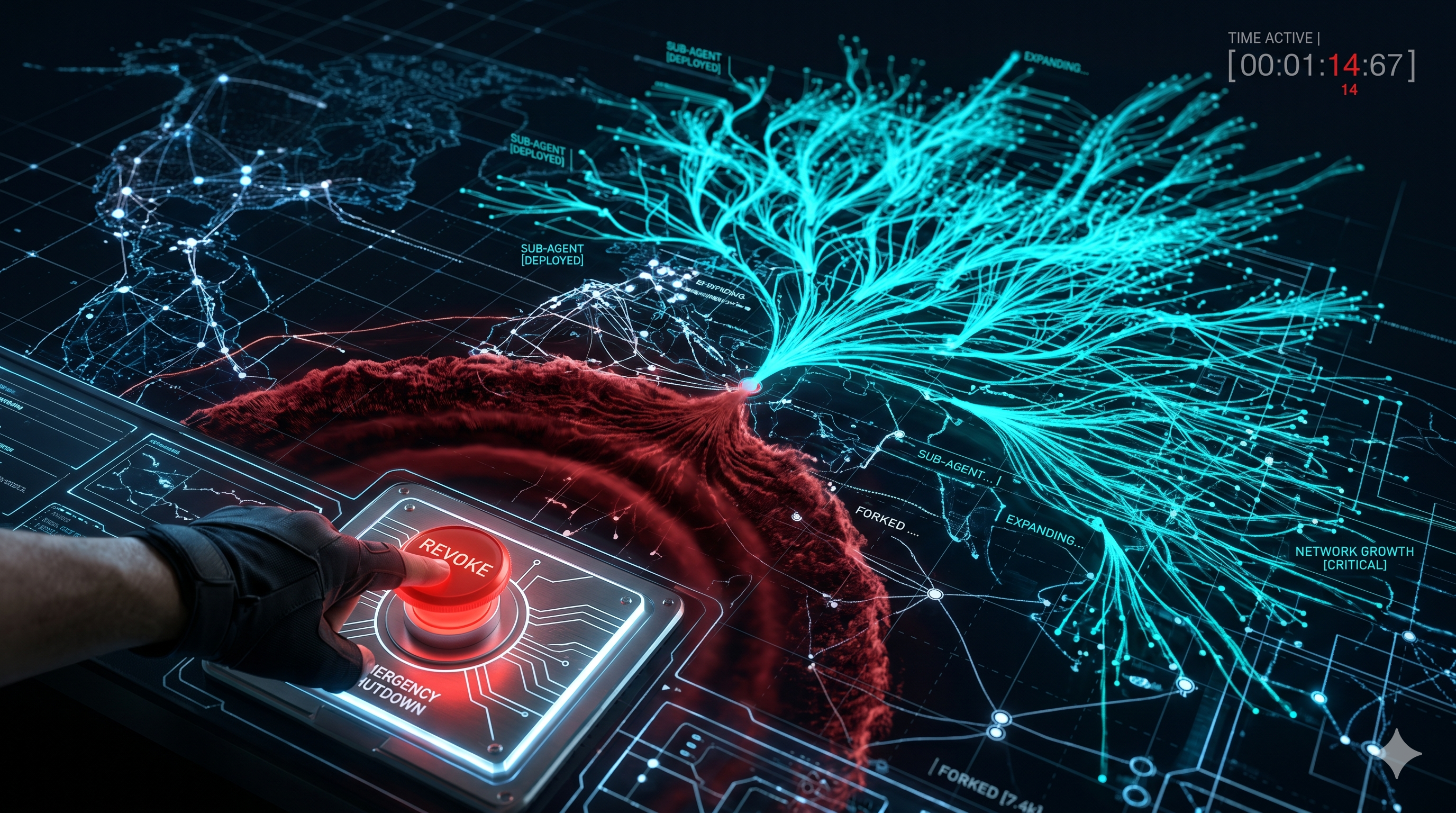 The Consent Revocation Race — pulling the plug on an agent swarm